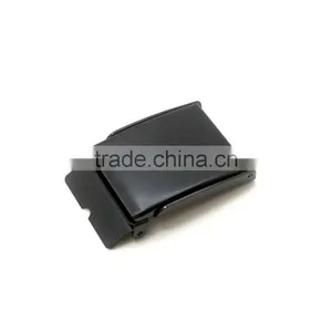 High Quality 1-1/2" Flip Top Garment Cloth Metal Stamping Steel Military Buckle Electro Black, Witth Tip thumbnail-1
