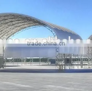 Airplane Hangar, Fabric Storage Shelter, Warehouse Tent , Trussed Building thumbnail-3