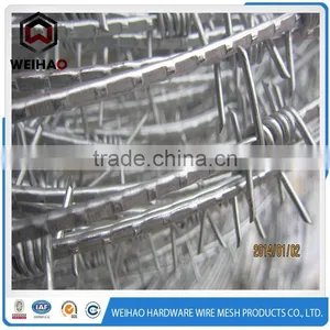 Barbed Wire,galvanized Barbed Wire,cheap Plastic PVC Coated Barbed thumbnail-1