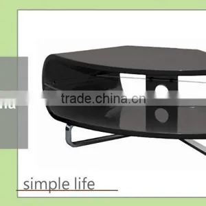 New Modern Design Wood Furniture TV Stand With DVD Storage Rack thumbnail-4