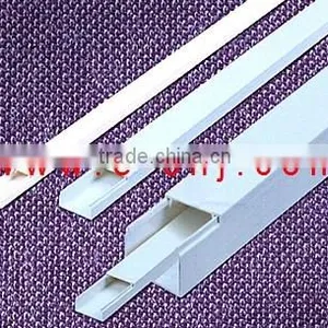 PVC Flat Trunking Uninflammable, Trunking, Duct, Wiring Duct, Cable Trunking, Cable Duct, Cabel Duct, Flat Trunking, Flat Duct thumbnail-1