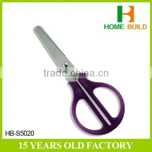 Factory Price HB-S5020 5'' Students Round Handle Scissors thumbnail-1