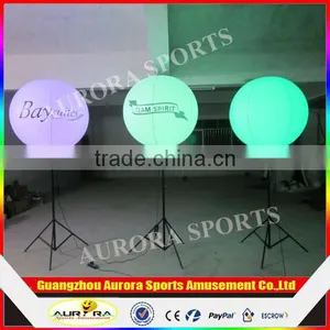 Customized Logo Inflatable Tripod Stand Lighting Balloon for Party thumbnail-1