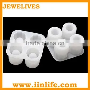 Round Shape Silicone Ice Cube Tray,silicone Ice Cube Mold thumbnail-1