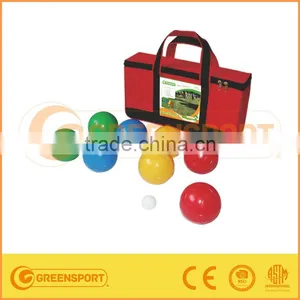 Big Bulk Colored Hard Plastic Balls Bocce Ball Set thumbnail-1