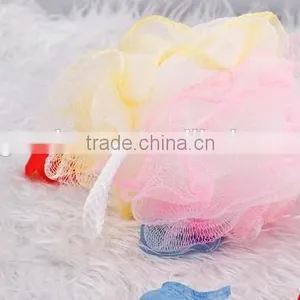 Nylon Made Scrub Mesh Net Bath Ball Cleaning Tool Soft Exfoliate Puff Sponge thumbnail-2