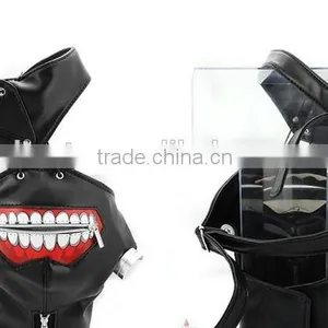 NEW Halloween Anime PU Leather Cosplay Party Mask thumbnail-3