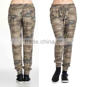 Camo Joggers for Women Sport Wear Custom Designs You Own Wholesale Women Joggers thumbnail-1
