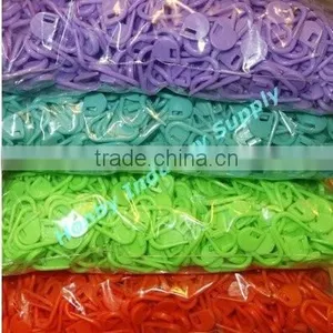 Knitting Tool Accessory No Coil 22mm Colored Stitch Holder Marker thumbnail-3