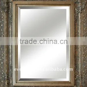 Antique Elegant Hand Finished Solid Wood Style Mirror Frame thumbnail-1