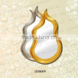 PU Fine Handmade Anqiue High-quality Decor Wall Mirrors thumbnail-6