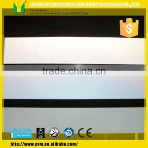 50 Cycle Wash Silver Reflective Fabric Tape, Black High Visibility Safety Vest thumbnail-1