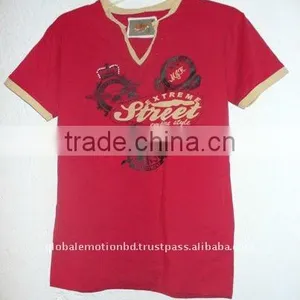 2012 Fashion Design Mens Printed Fashionable T-shirt thumbnail-1