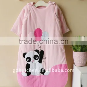 Baby Clothes Cotton Embroider Sleeping Bag Two Way Use thumbnail-1