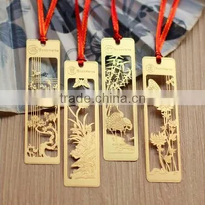 Elegant Red Rose Metal Bookmark Fashion Women Metal Bookmark Tags for Promotional Gifts thumbnail-5