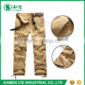 Wholesale Cotton Kakki Men Trousers Pants thumbnail-1