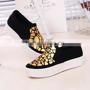 Latest Cheap Canvas Shoe Women Walking Shoes From China Factory thumbnail-4