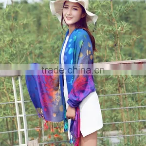 Zm51462a China Girls Scarf High Quality Ladies Pashmina Scarf thumbnail-2