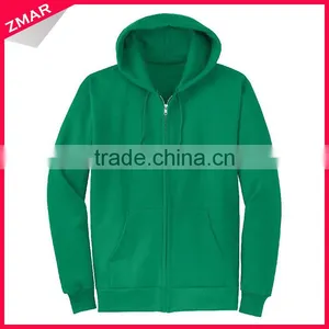 Bulk Plain Color Polyester Cotton Custom Design Mens Fitness High Quality Hoodie thumbnail-1