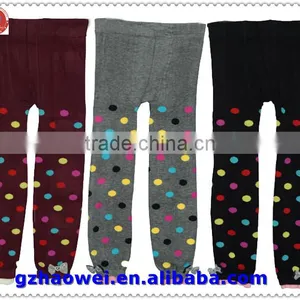 Colorful Spot Kids Cotton Dressing Tights thumbnail-1