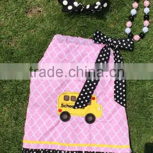Girl Dress Summer Back to School 2015 for Girls Clothes 100%cotton Cute Party Dress Children's Kids Clothes Vestido Infanti thumbnail-5