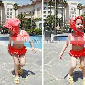 Hot China Children Girl Bikini Swimwear/New Designed Baby Girls' Fashion Swimwear thumbnail-4