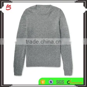 2017 Winter Newly Designed Cashmere Made Men's Shrug Sweater With Crew Neck thumbnail-1
