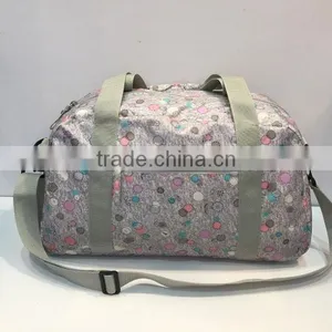 2017 Hot Sales Wholesales Custom Polyester Travel Gym Duffel Sport Bag thumbnail-3