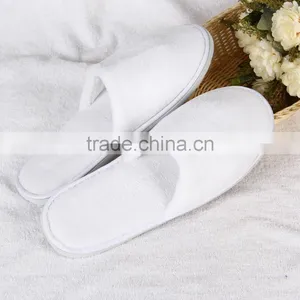 Pure Closed Toe Coral Velvet Hotel Slipper thumbnail-2