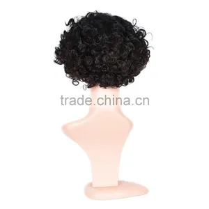 Large Stocks! Short White Cosplay Wig, German Synthetic Hair Wigs, Cute Cosplay Wig thumbnail-4