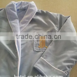 Wholesale Hotel OSFA Microfiber Bathrobe thumbnail-3