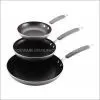 YUZE Triple Pack Non Stick Skillet Set thumbnail-1