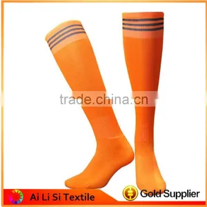 School Gril Knee High Strip Socks, White Custom School Uniform Socks thumbnail-1