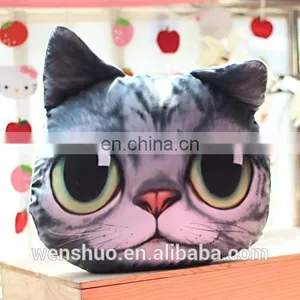 Fashion Cute Cat Face Sofa Cushion Wholesale thumbnail-1