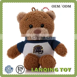 Colorful Wholesale Plush Stuffed Mini Teddy Bear Plush Bear Keychain thumbnail-1