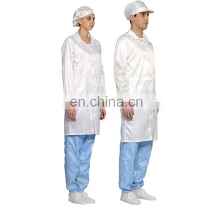 SANXIA 2017 Protective Cleanroom Apparel ESD Cleanroom Suit thumbnail-5