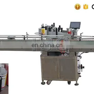 Omron Detect Eye Automatic Round Bottle Sticker Labeling Machine With Fix-point Function thumbnail-3