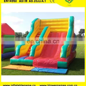 Classic Design Colorful Kids Rental Inflatable Slide thumbnail-1