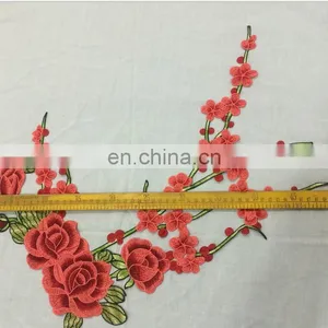 2017 Hot Sale New Design 3D Tridimensional Embroidery Patch/ Applique thumbnail-2