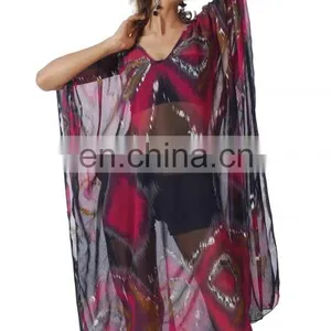 Chiffon Long Kaftan thumbnail-1