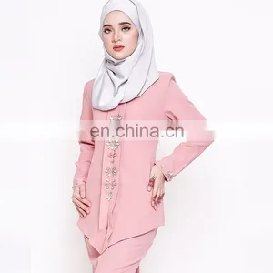 Wholesale Fashion Islamic Dress Women Kebaya Kurung Women Islamic Clothing thumbnail-2