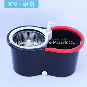 Environment-friendly Carbon Fiber Magic Cleaning Mop With Stainless Steel Bucket thumbnail-5