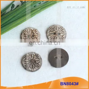Natural Coconut Buttons for Garment BN8043 thumbnail-1