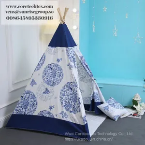 Classic Indian Kids Play Teepee Funny Toy Tent Indoor Kids Play Teepee thumbnail-5