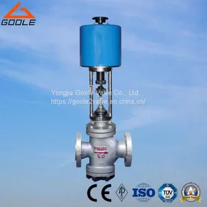 Electric Actuated Double Seat Control Valve (GZDLN) thumbnail-1