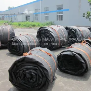 Pneumatic Rubber Balloon for Pipe Culvert Construction, Rubber Formwork for  storm drain and culvert  thumbnail-2