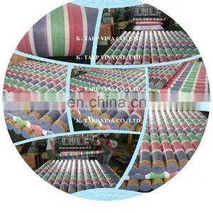 100 GSM Stripe Pe Tarpaulin Roll Packing, Made in Vietnam thumbnail-1