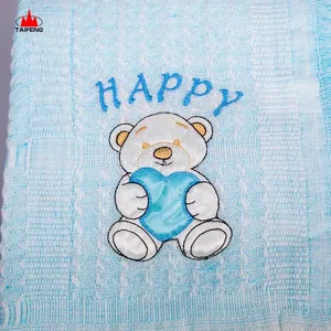 Blanket Baby First Born Carrying Carpet Home Shawl Blanket Gauze Organic Muslin Fabric thumbnail-2