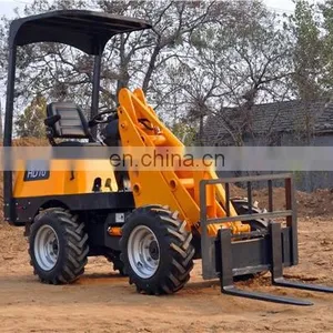 Multi Function Articulated Mini Wheel Loader thumbnail-1