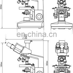 Liyi Laboratory Compound Binocular Optical Biological Microscope thumbnail-5